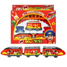 코코몽 미니기차 완구, 혼합색상, 1개