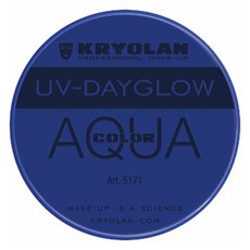 크리오란 아쿠아컬러 UV 데이글로우 페이스 페인팅 8ml, 블루, 1개