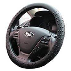 Black Rhino 1.5 原廠加熱專用矽膠方向盤套, 圖案黑