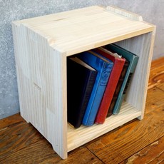 ClouDia Halonah小收納箱, 1個, 實木色