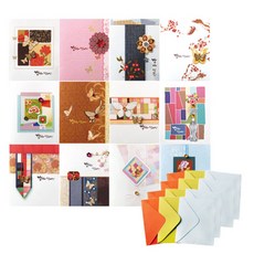 From&To 傳統感謝卡 12款 ft5043, 1套