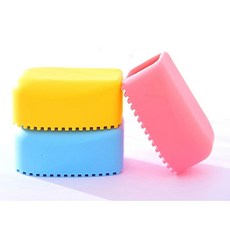 RIVER-GREEN 矽膠手持洗衣板, 隨機出貨, 3個