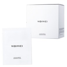 VIDIVICI 眼唇卸妝清潔布 30p, 1個