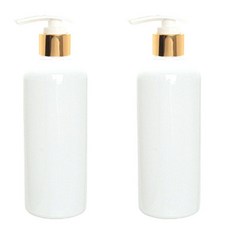 병도매닷컴 DT 400 디스펜서, 백색(용기) + 골드(캡), 2개