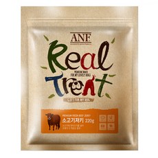 ANF 오리지널 리얼트릿 져키 220g, 소고기, 1개