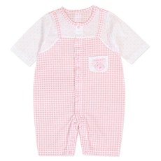 Organic Boom 肩帶式7分袖連身衣