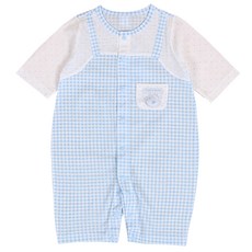 Organic Boom 肩帶式7分袖連身衣