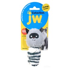 펫메이트 JW 캣액션 캣닙 라쿤, 그레이 (0471085), 1개