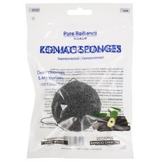 CALA 蒟蒻潔面海綿, 竹炭, 1個