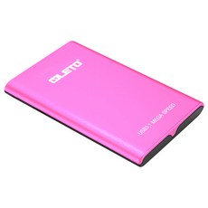레토 유슬림3.1 외장하드, 320GB, 핑크