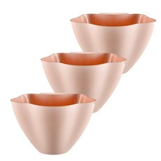 River Green 粉彩支架型垃圾桶, 粉紅色, 3入