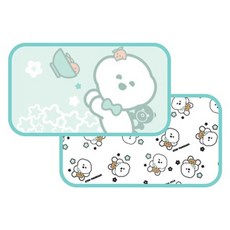 pogmang 孩童印花3D網狀枕頭, 頑皮的麵包