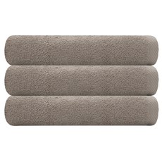 Songwol 松月 飯店毛巾 Crush 150g 30支棉紗, 淺棕色, 3個