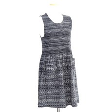 necco 復古皺褶連身裙圍裙, 黑色, 1個