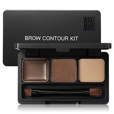 WAKEMAKE 3色眉影盤, 混色, 1盒