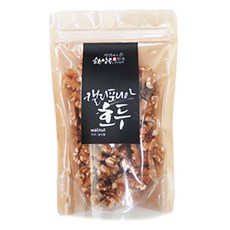 순수알곡 호두 종이팩, 200g, 1개