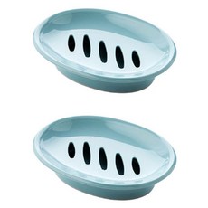 THE ZAKKA 多用途肥皂架, 藍色, 2個