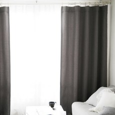 Maison Textile Storm遮光窗簾, 灰色