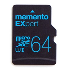 메모렛 메멘토 EXpert 마이크로 SD 카드 UHS-I U1 TLC, 64GB, 1개