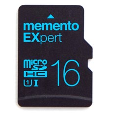메모렛 메멘토 EXpert 마이크로 SD 카드 UHS-I U1 TLC, 16GB, 1개