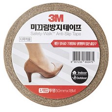 3M 安全工作多用途防滑膠帶透明 GP620 50mm x 18m, 1個