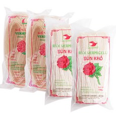 DATAFOOD 분코 쌀국수 300g x 2p + BUOMDO 미엔동 250g x 2p, 1세트