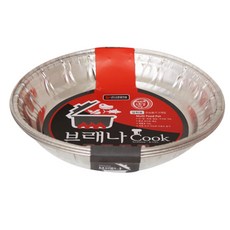 브래나쿡 일회용 원형 직화냄비 29.5cm 1000ml 3p, 1개