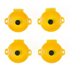 르크루제 플라스틱 핀 노랑, 4개