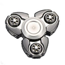 GS 手搖陀螺鈦合金飛碟, 銀