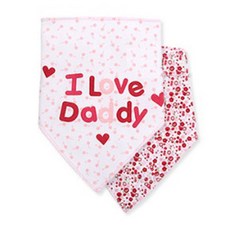 幼兒三角圍巾圍兜 2入組