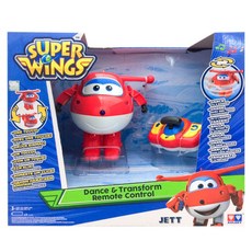 슈퍼윙스 댄스 & 변신호기 장난감, 혼합 색상, 1개