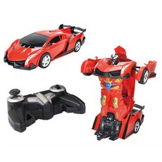 슈퍼봇 RC체인지 로봇, 레드, 1개