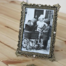 Kidari 蝴蝶相框 黃銅 3x5, 混合顏色, 1個