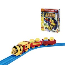 토마스 디즈니 드림 레일 웨이 곰돌이 푸 꿀통 작동기차, 혼합 색상, 1개