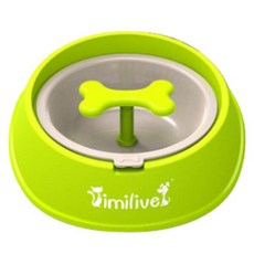 제제펫 컬러뼈다귀 애견식기 S, 그린 (Y373PDDD005), 1개