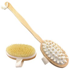 THE ZAKKA 矽膠按摩沐浴刷 + 刷子, 混合色, 1套, 1入