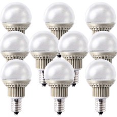 cityo 透明LED燈泡 4.5W, 晝光色, 10片