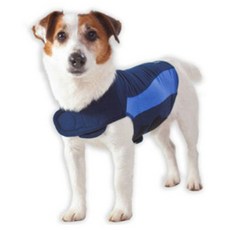 THUNDER WORKERS Polo Blue Dog 壓力管理夾克, 藍色