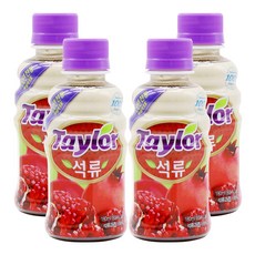 테일러 석류 주스, 180ml, 4개