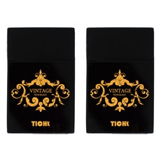 TICHk 담배케이스 일반형, 2개, 빈티지골드
