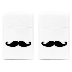 TICHk 젠틀 화이트 담배케이스, 2개