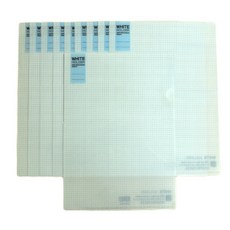 misoro 資料夾 220 x 310 mm, 白色, 10個