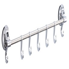 FECA 非卡 N17 高級多用途掛鉤 7p, 銀色, 1個