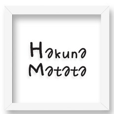 GGOOMIM 透明壓克力裝飾相框, 白色