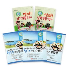 지도표 성경김 구운 김밥김 17g x 3p + 삼각김밥용김 22g x 2p, 1세트