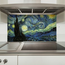 Integrity廚房藝術板 梵谷 星星閃耀的夜晚, 1個