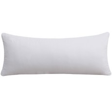 BED&DECO 素色長型靠枕套+枕芯組, 淺灰