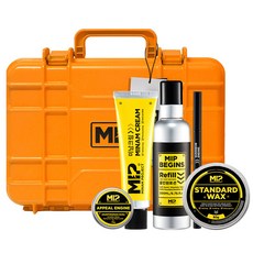MIP Unique Box 男式 5 件套, 多合一乳液 200ml + 美顏霜 50ml + 標準蠟 80g + 眉尾 + 吸引力引擎 10g, 1套