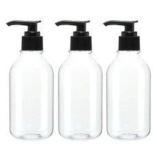 병도매닷컴 ARB 200 투명 용기 디스펜서, 206 검정, 3개