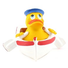 LANCO 노저덕 라텍스 강아지 장난감, 혼합 색상, 1개